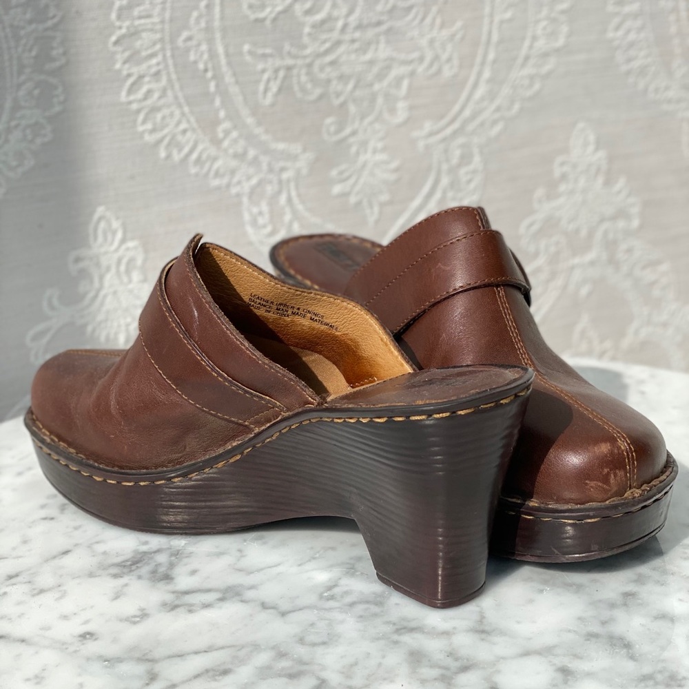 Born Brown Clogs - image 3